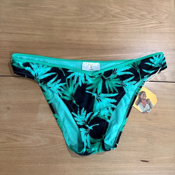 Fe Noel x Target Printed Palm Bikini Bottom Size XL NWT High Leg Cheeky - Picture 2 of 4